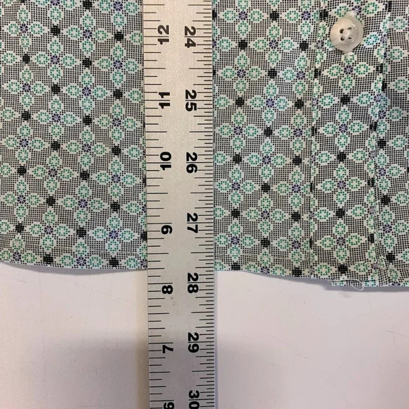 REI Co-op Sahara Button Up Outdoor Short Sleeve Shirt in Asphalt Floral Size XL - Picture 10 of 10